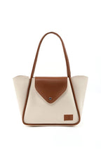 Large Faux Leather Snap Closure Tote Bag Single Compartment Hand Arm And Shoulder Bag