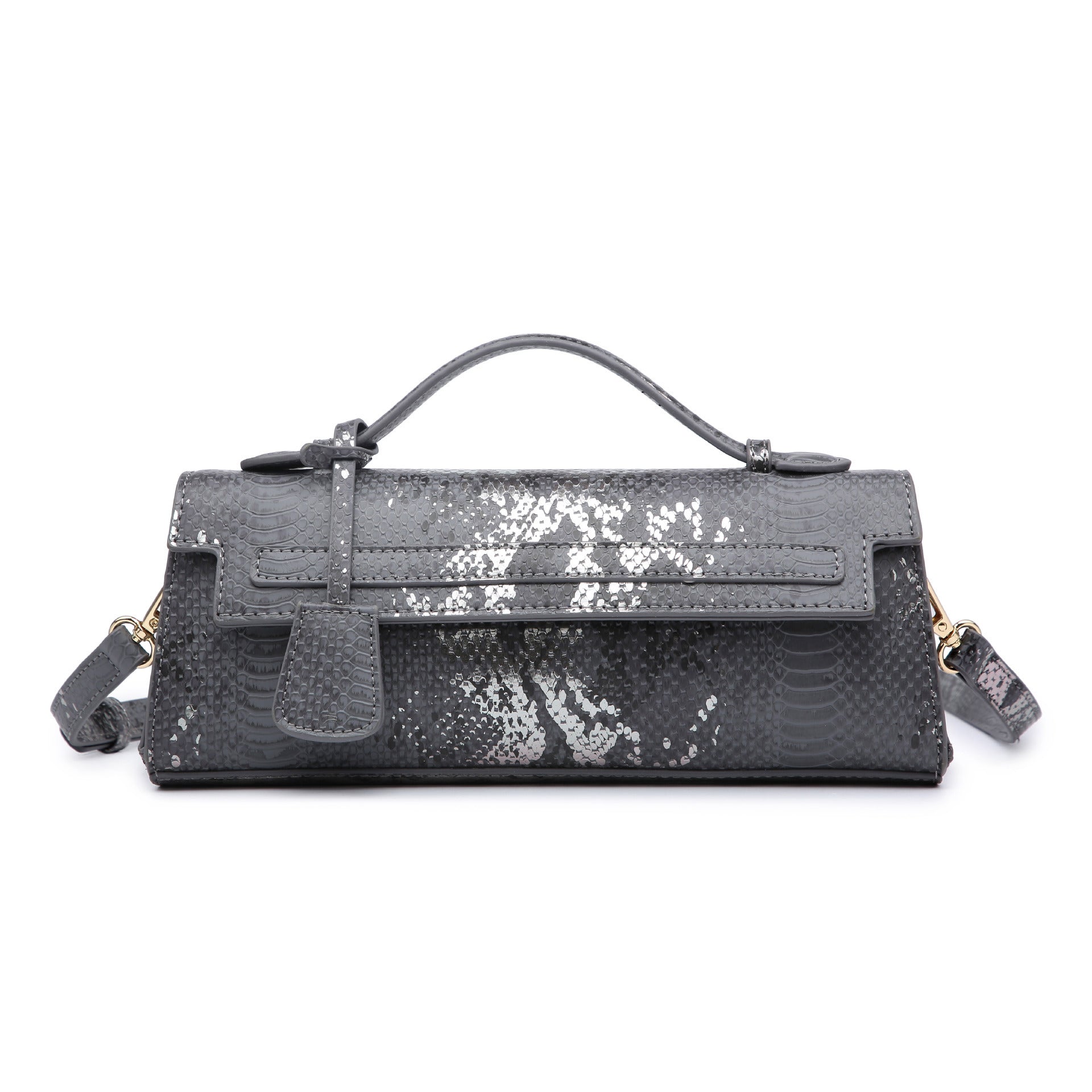 Cute Ostrich Grain Crossbody Shoulder Bag