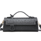 Cute Ostrich Grain Crossbody Shoulder Bag