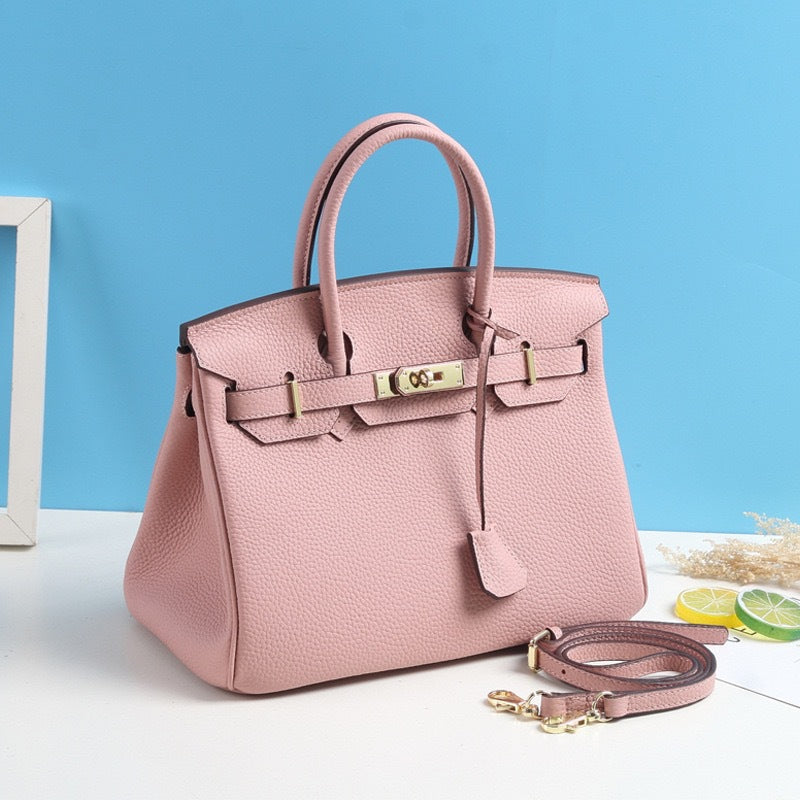 Litchi Shoulder Tote