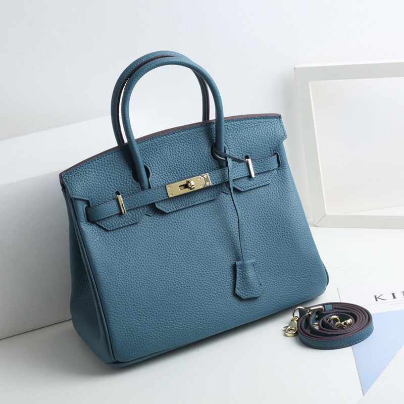 Litchi Shoulder Tote